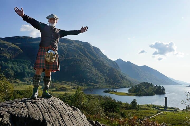 On top of the Glenfinnan Viewpoint