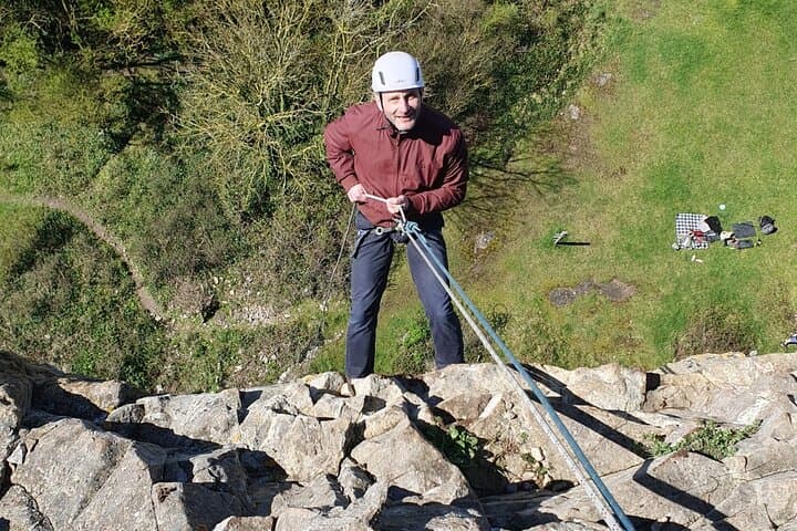 Taking on the 150ft Abseil Challenge