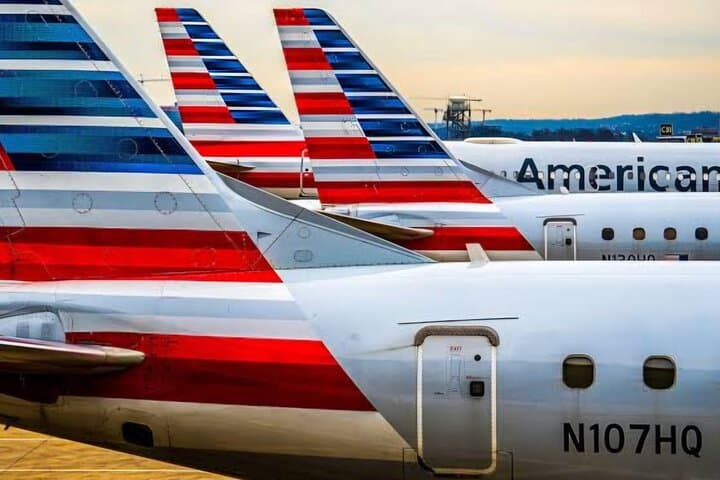 American Airlines At Heathrow