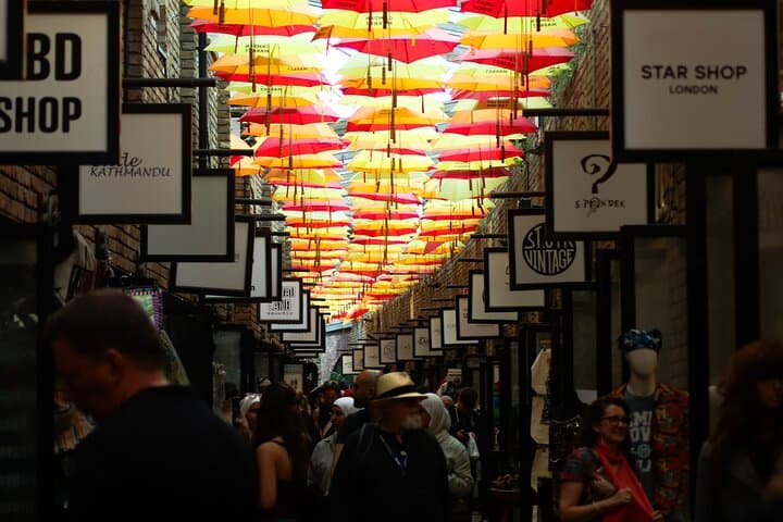 Camden Market - Music, Movies 10+ Food Tastings