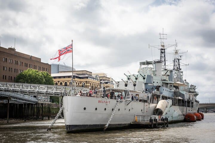 Go On-Board HMS Belfast & Westminster Sights Walking Tour