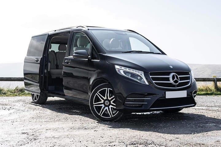 We have 6 Mercedes V Class vans at your service