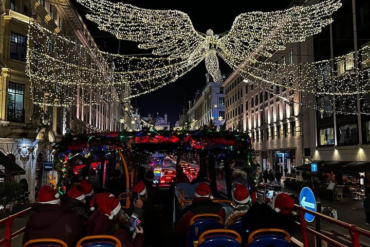 City Sightseeing London Christmas Lights Bus + Optional Add-Ons