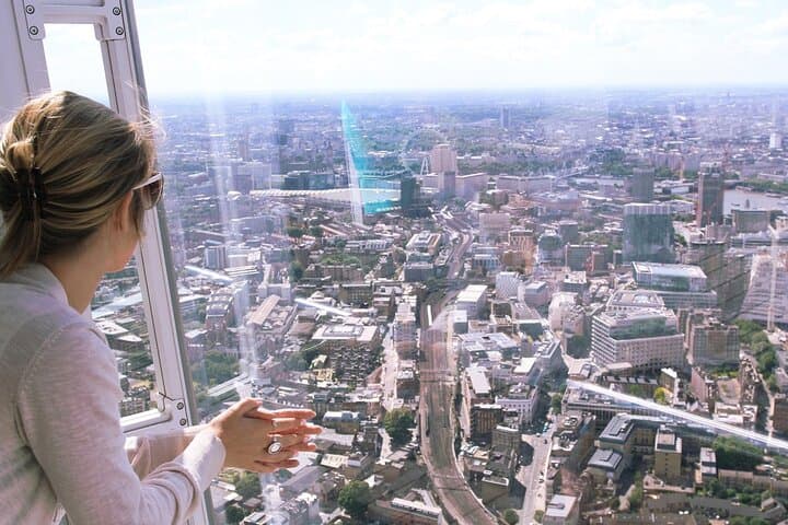 Incredible views across the city