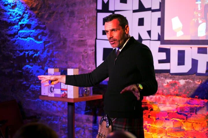 The Mountebank Comedy Whisky Tasting