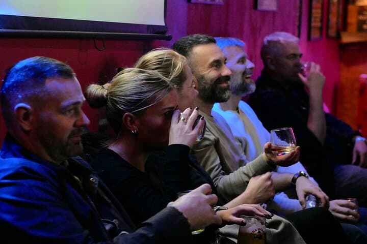 The Mountebank Comedy Whisky Tasting
