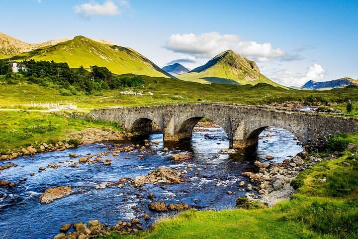 Isle of Skye Fairy Pools , Fairy Glen and Portree