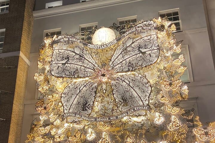 London Christmas Lights Walking Tour