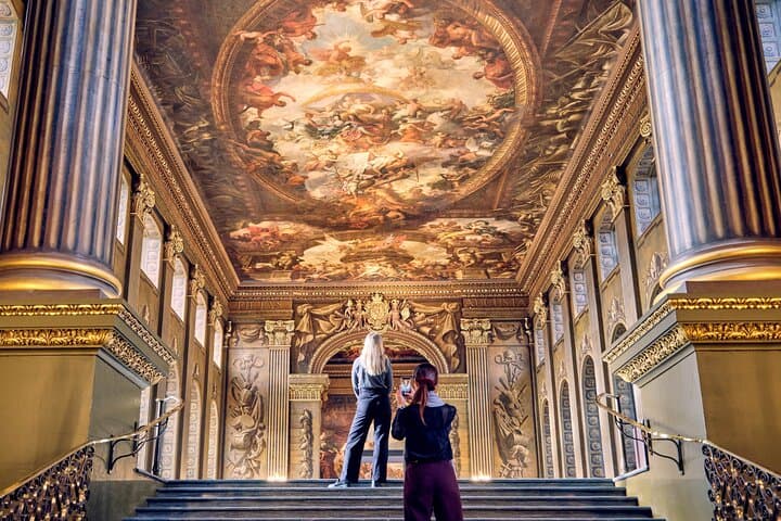 London: Naval College + Painted Hall + Uber Boat: One Way Trip