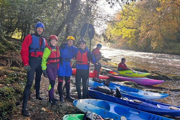 White Water Kayak Activity in Buckfastleigh
