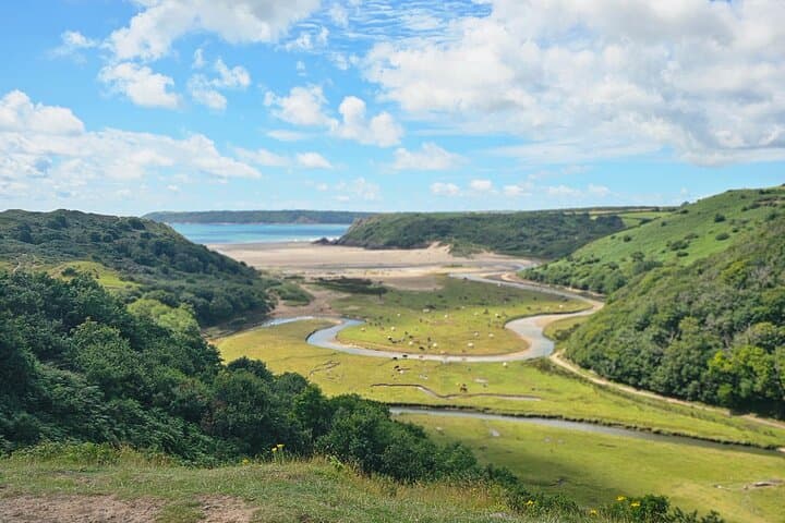 Three Cliffs Valley