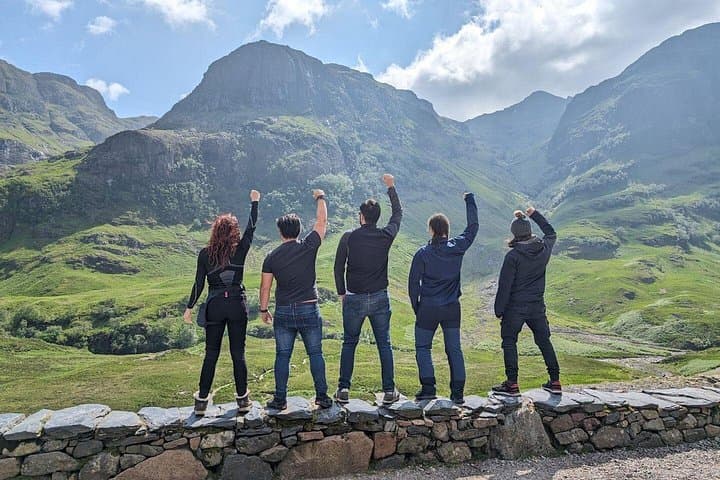 Enjoying Glencoe in the Highlands