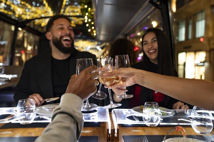 London Luxury Dinner Experience with Panoramic City Views