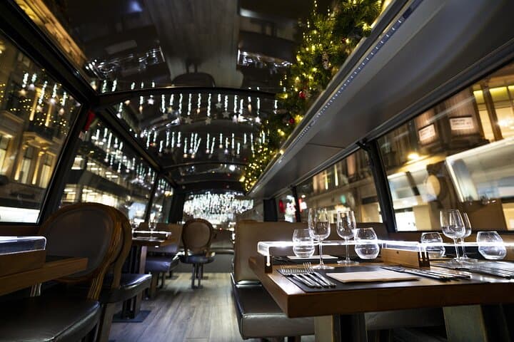 London Luxury Dinner Experience with Panoramic City Views