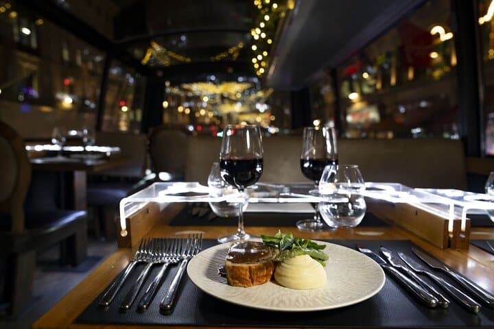 London Luxury Dinner Experience with Panoramic City Views
