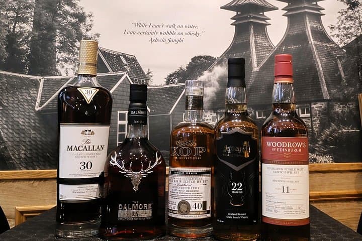 Whisky tasting experience