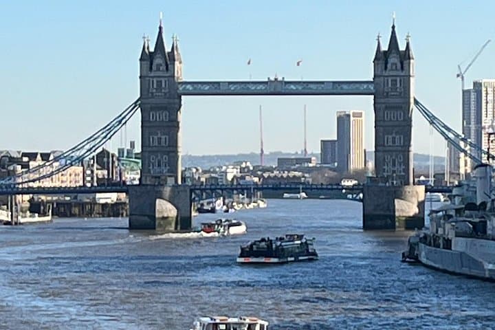 Tower Bridge from the River Thames