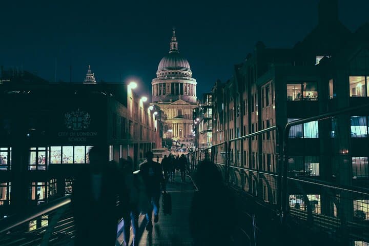Captivating Moments at Millennium Bridge Professional Photoshoot
