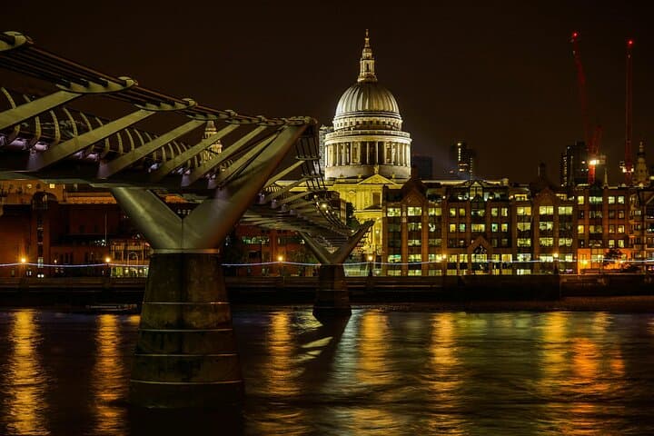 Captivating Moments at Millennium Bridge Professional Photoshoot