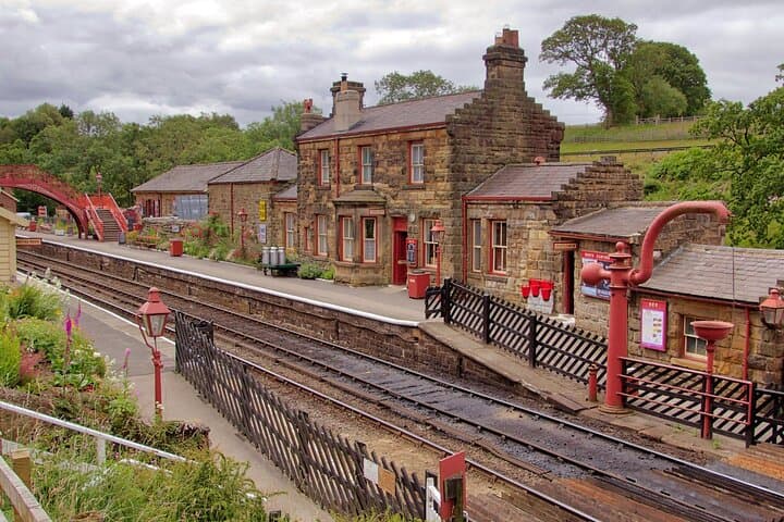 Goathland Station aka Hogsmeade Station int he Harry Potter Movie