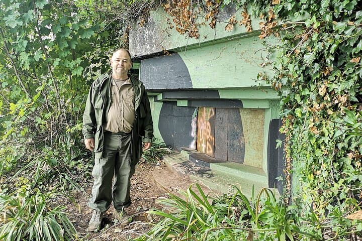 hidden WWII bunker