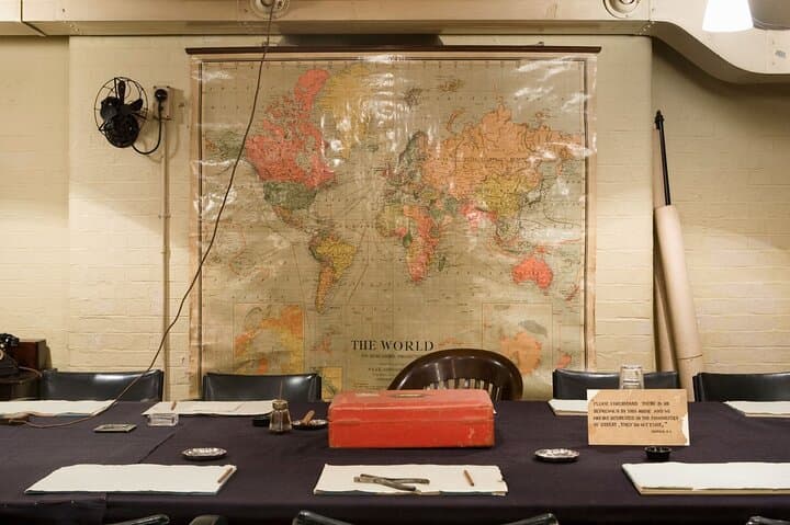 London: Churchill War Rooms Entry & Political Audio Tour
