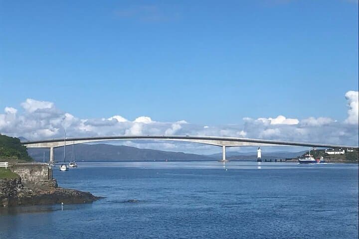 Cross the Skye Bridge and take in the stunning view from Kyleakin — your gateway to the island.