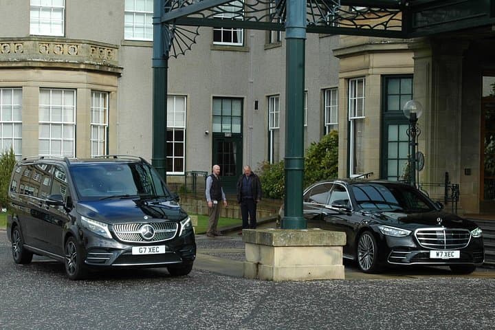 Edinburgh to Gleneagles Luxury Private Transfer 1-6 passengers