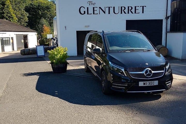 Edinburgh Airport to Edinburgh City Private Luxury Transfer