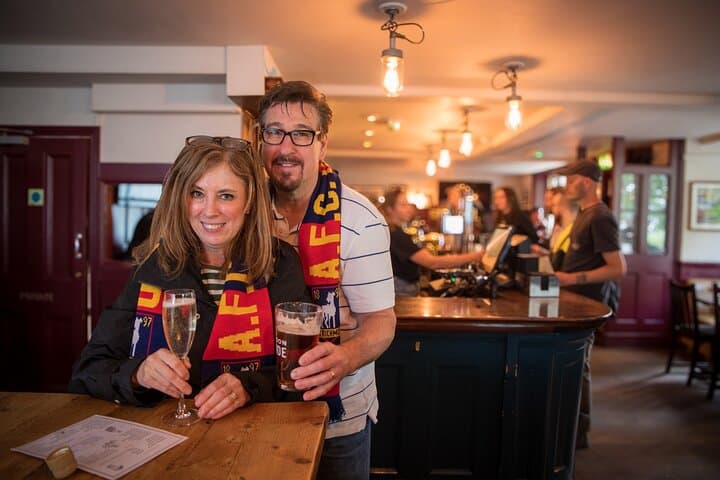 A visit to the Crown and anchor