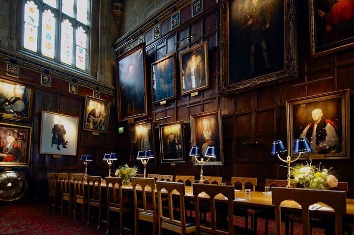 High table of Wolsey's dining hall