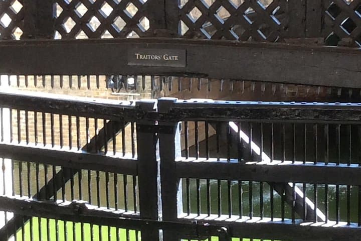 The infamous Traitors Gate