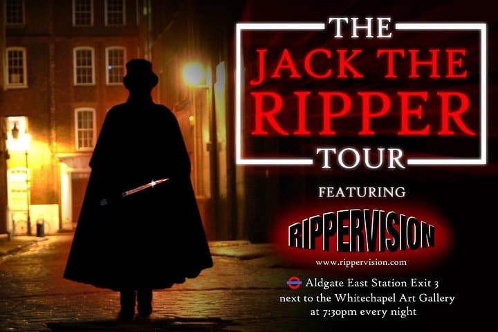 London Jack the Ripper Guided Tour with Ripper-Vision