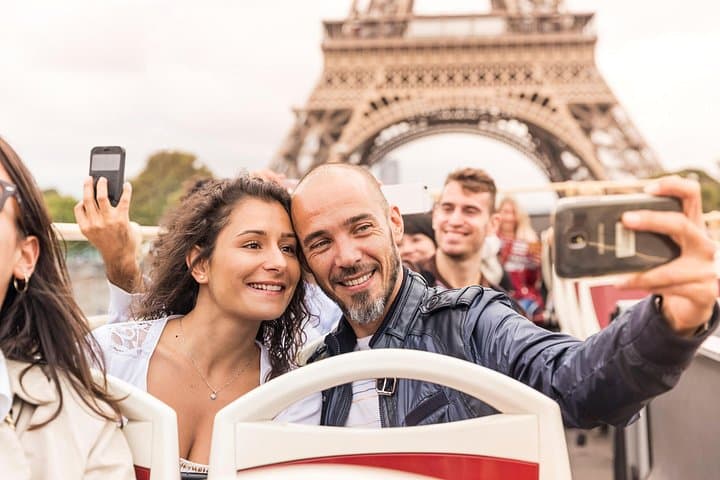 Paris by Rail with Sightseeing Bus and River Cruise