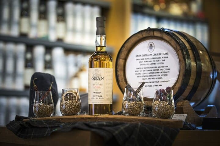 Whisky Tour Oban Glencoe Lochs Castle Private Tour from Edinburgh