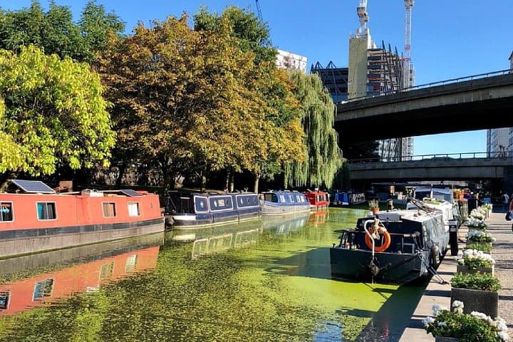 The canals bring the country into the heart of London