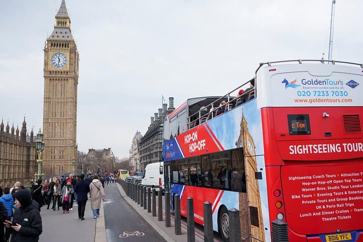 Gray Line London Hop-On Hop-Off Bus Tour with Optional Cruise