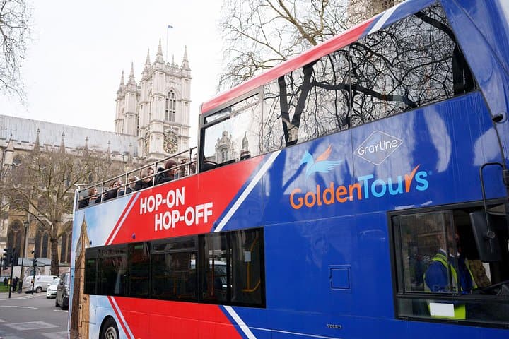 Gray Line London Hop-On Hop-Off Bus Tour with Optional Cruise