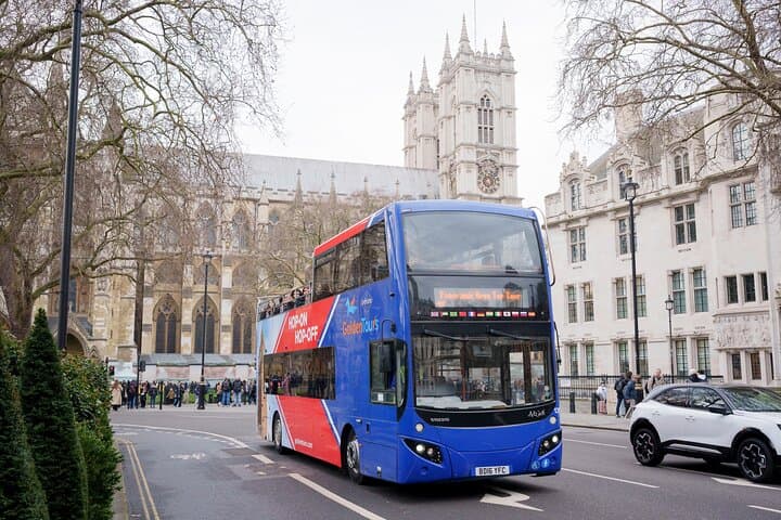 London Panoramic Open Top Bus Tour with Audio Guide
