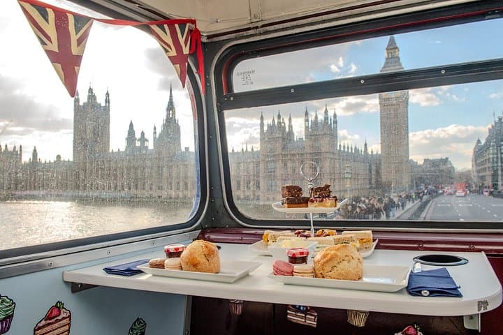 London: Great British Afternoon Tea Bus Tour