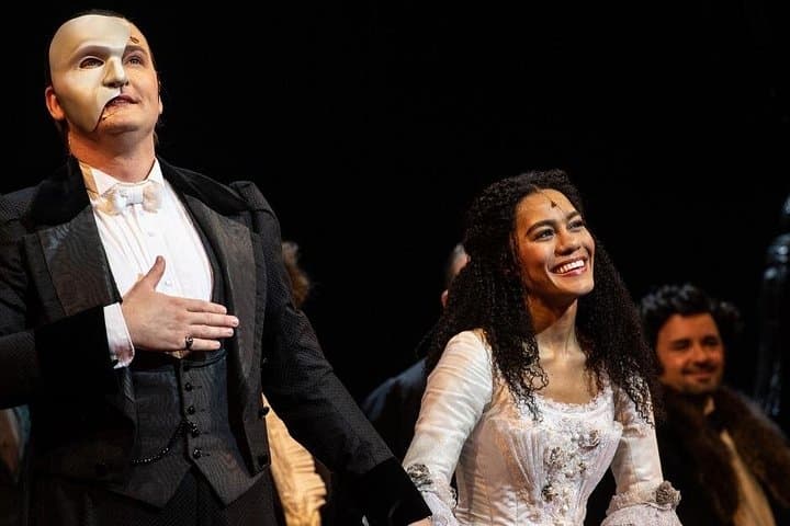 London Phantom of The Opera with Two Course Pre-Show Meal & Drink