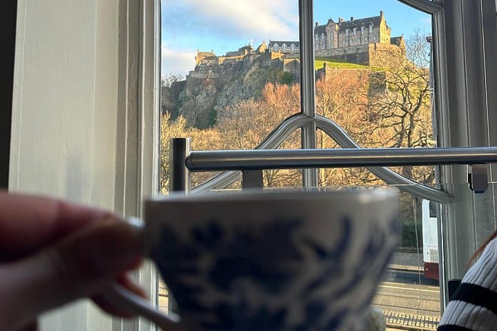 Afternoon Tea with Castle Views in Edinburgh