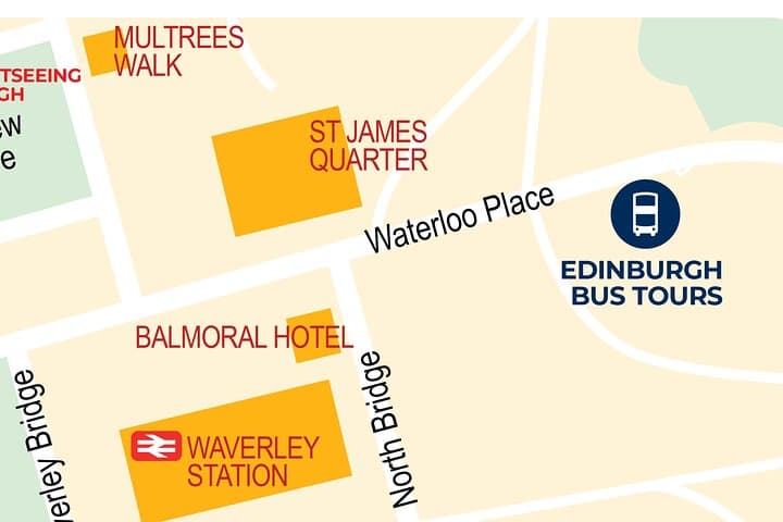 Edinburgh Hop-on Hop-off City Tour with Live Guide