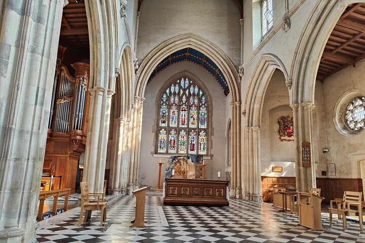 Ancient and historical Medieval church still beautiful today