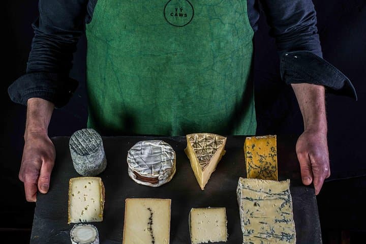 Enjoy some delicious tastings of Welsh cheese.