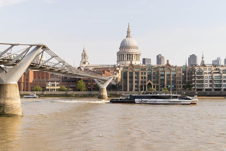 Travel the river with Uber Boats by Thames Clippers