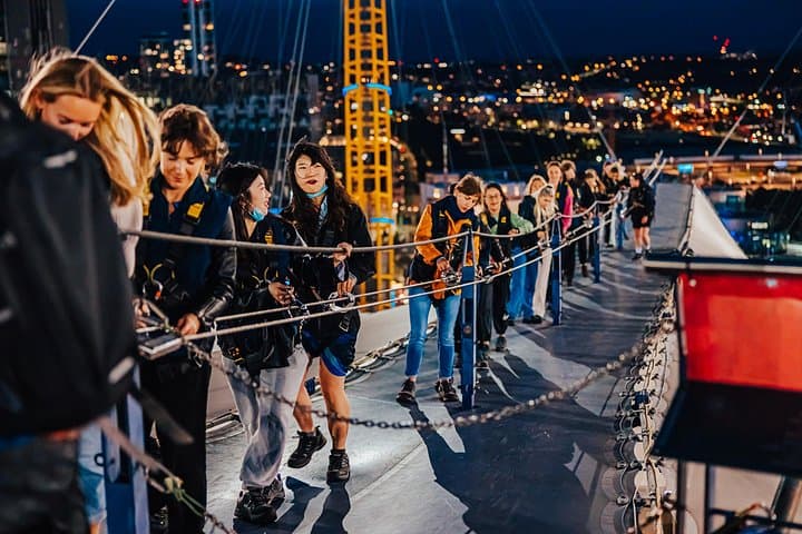 Up at The O2:Twilight Climb with Guided Tour with Panoramic Views