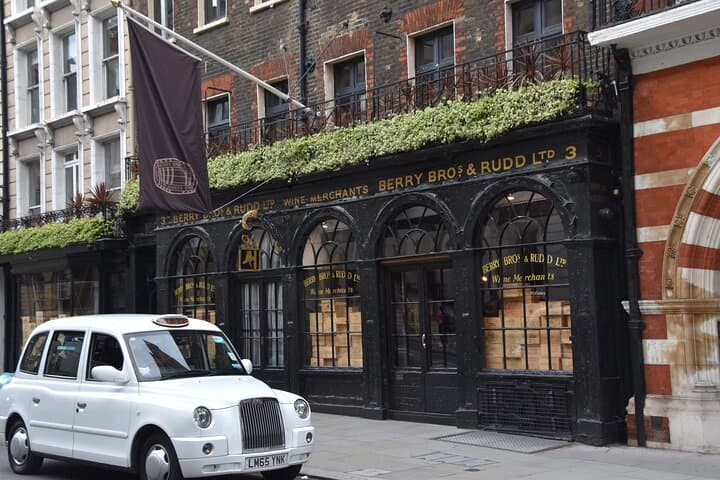 Berry Bros and Rudd, and iconic London institution where Sir Winston Churchill would buy his wine. We will stop here for a short shopping trip and to learn about Sir Winston's favourite drinks.
