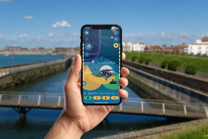 Rule Portsmouth GPS App Walking Tour Mobile Game