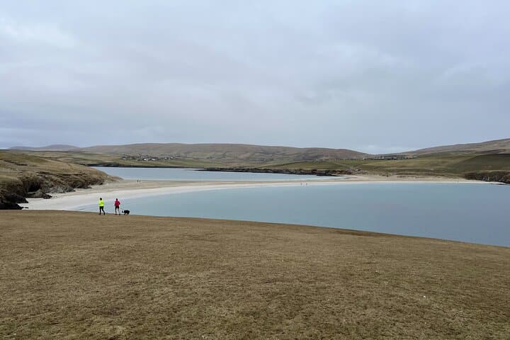 Shetland South Mainland Tour St Ninian Isle and Jarlshof